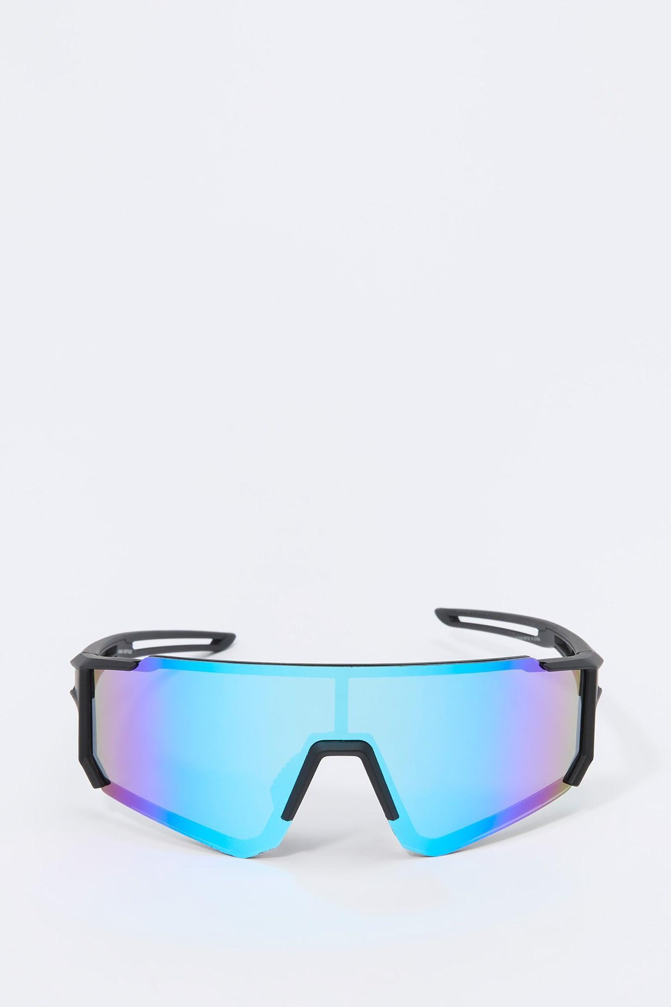 Rimless Shield Sunglasses Male Product Image