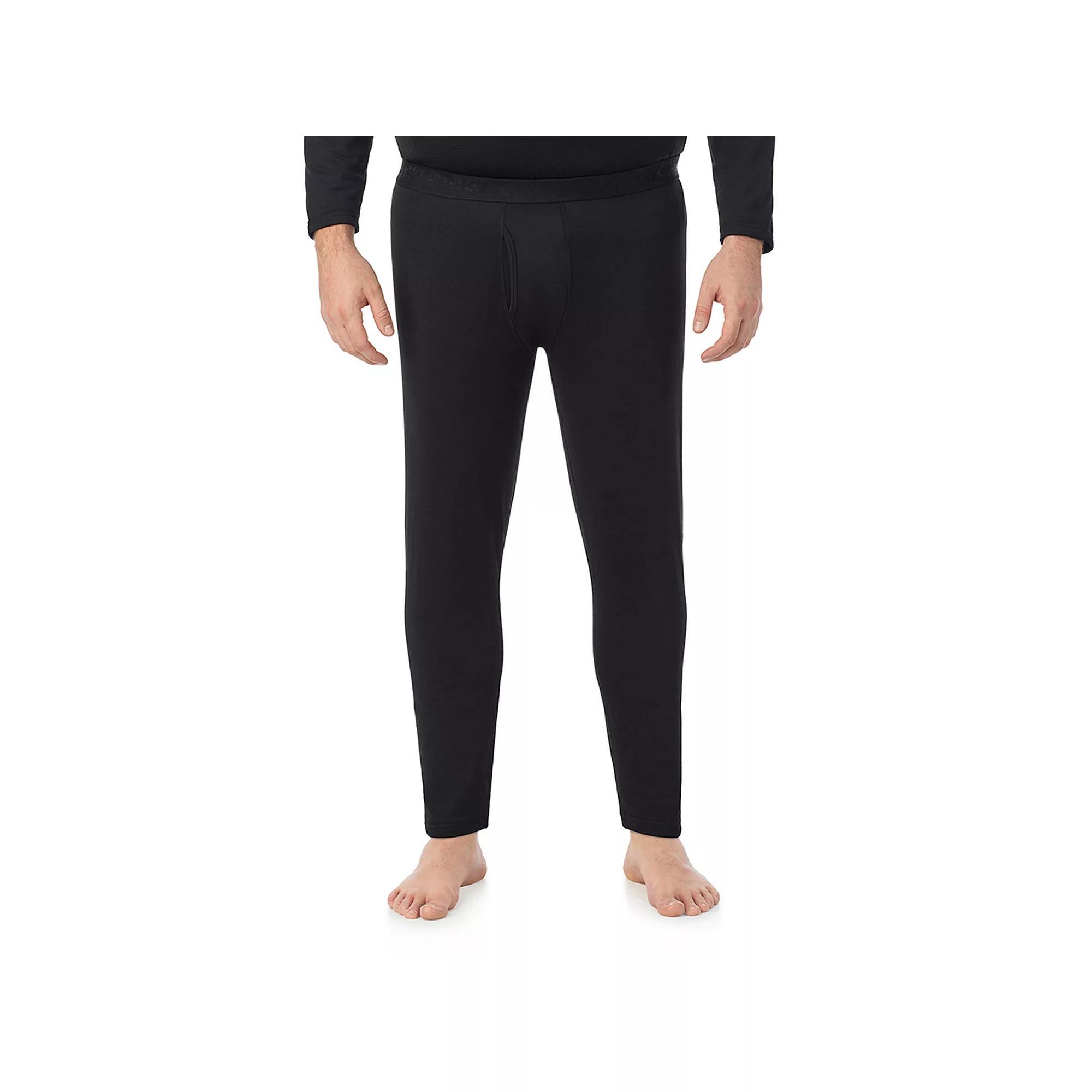Big & Tall Cuddl Duds® Heavyweight X Fleece Performance Base Layer Pants, Men's, Size: 1XLT, Black Product Image