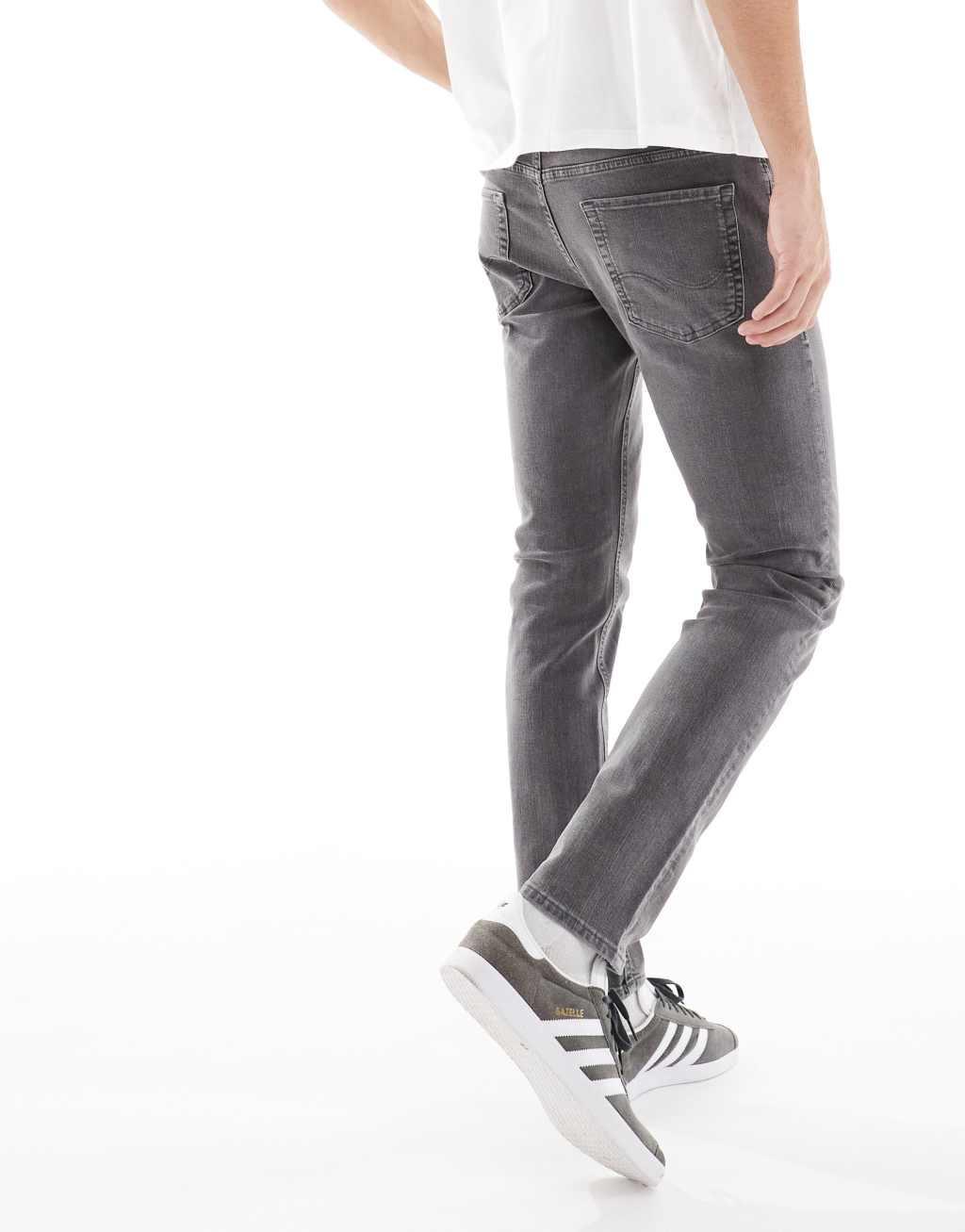 Jack & Jones Glenn slim jean in washed gray Product Image