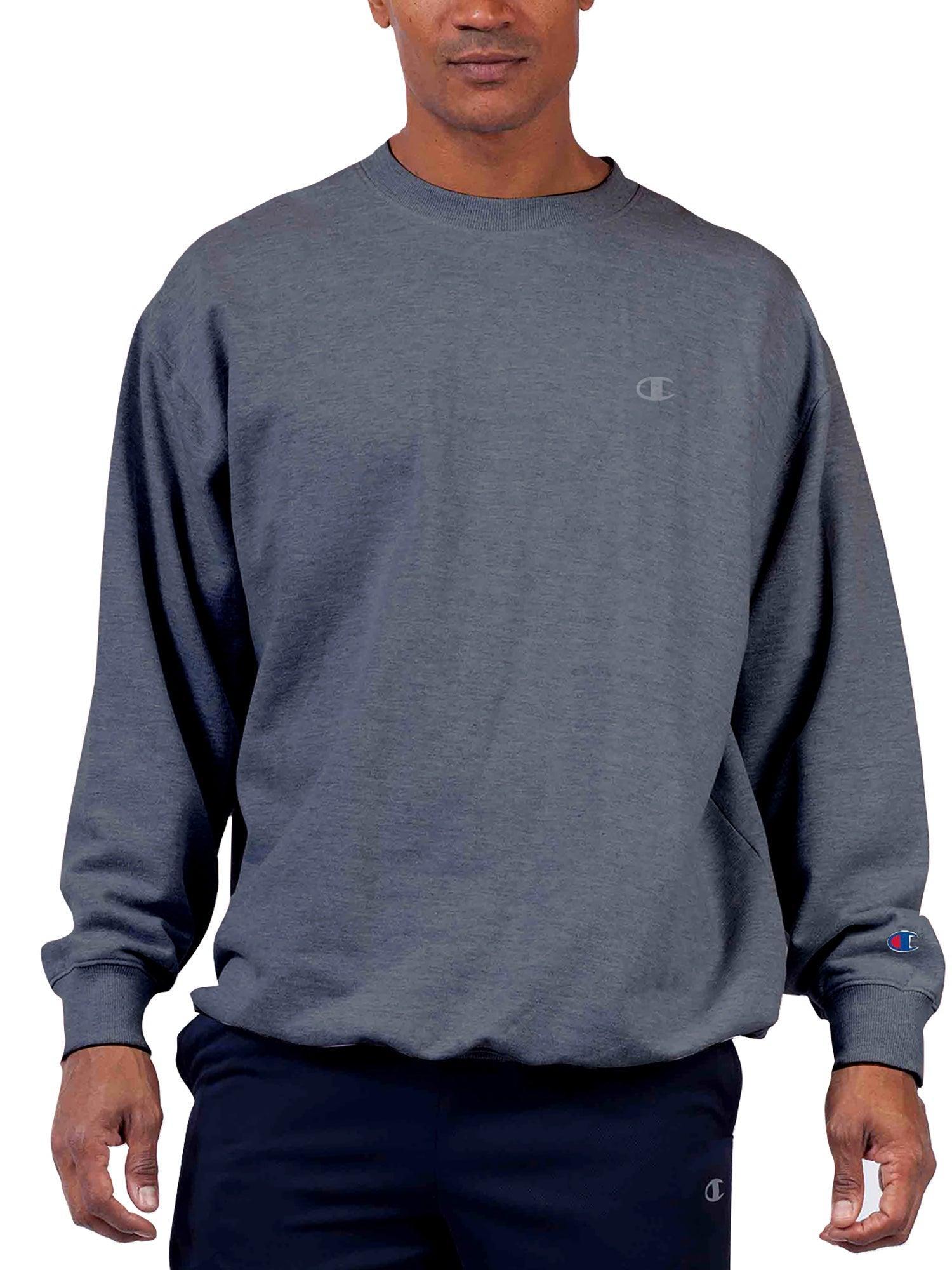 Champion Big And Tall Men's Powerblend Fleece Pullover Crew Sweatshirt Product Image