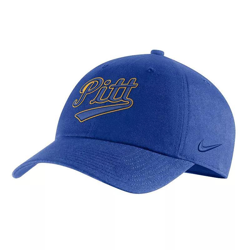 Men's Nike Royal Pitt Panthers Heritage86 Logo Adjustable Hat, Blue Product Image