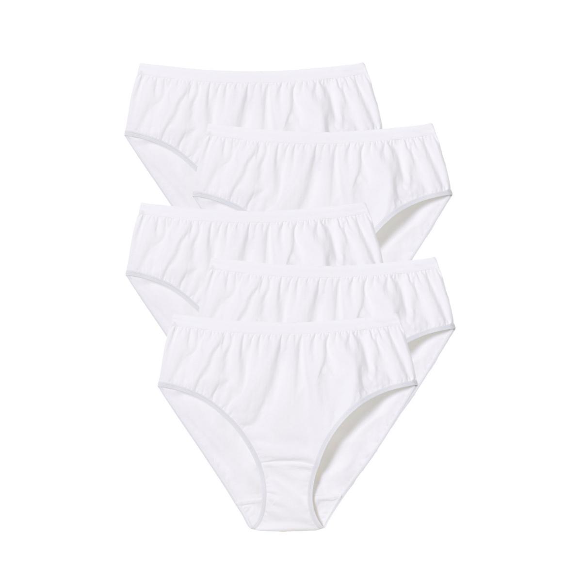 Comfort Choice Womens Hi-Cut Cotton Brief 5-Pack Product Image