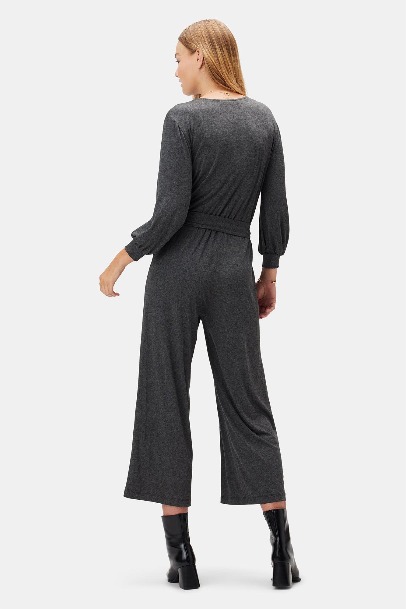 Everley Modal Jumpsuit - Anthracite - ReAmour Product Image