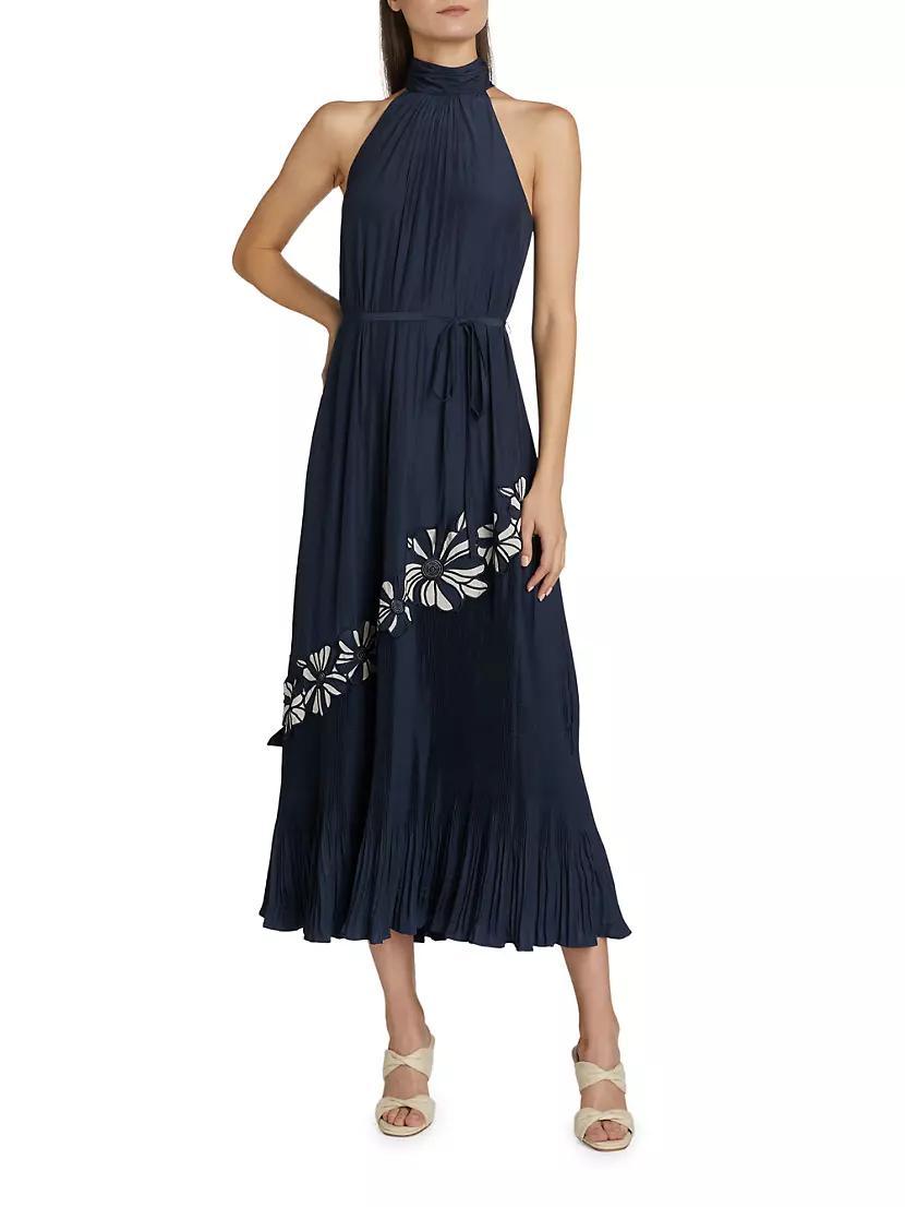 Eleah Halter Midi Dress Product Image