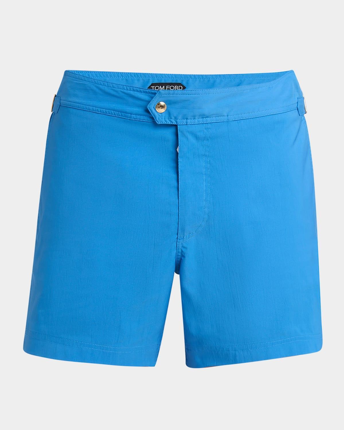 Mens Compact Poplin Swim Shorts Product Image