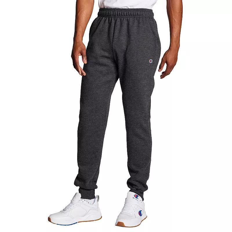 Mens Champion Powerblend Joggers, C Logo, 31 Scarlet M Product Image