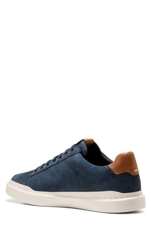 COLE HAAN Men's Grandpr Rally Ltt Sneakers - Regular In Navy Blazer Nubuck,british Tan,ivory Product Image