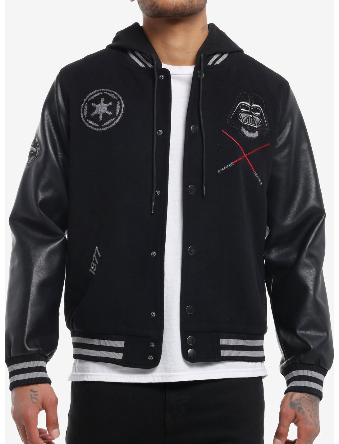 Our Universe Star Wars Darth Vader Hooded Varsity Jacket Product Image