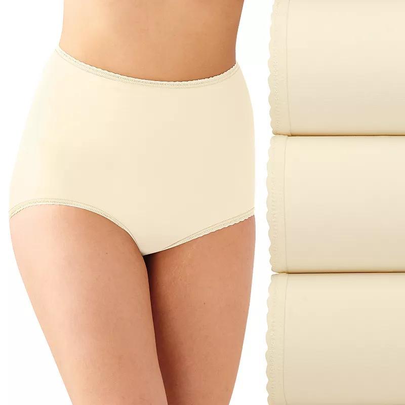 Bali Skimp Skamp 3-Pack Brief Underwear DFA633, Womens Product Image