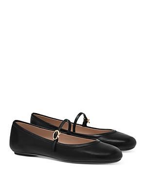 Womens Carla Leather Ballet Flats Product Image