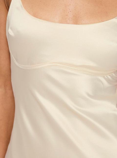 Ravia Maxi Dress Champagne Product Image