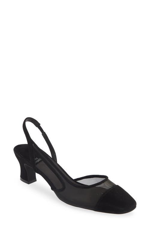 Jeffrey Campbell Womens Thomnas Square Toe Slingback Pumps Product Image