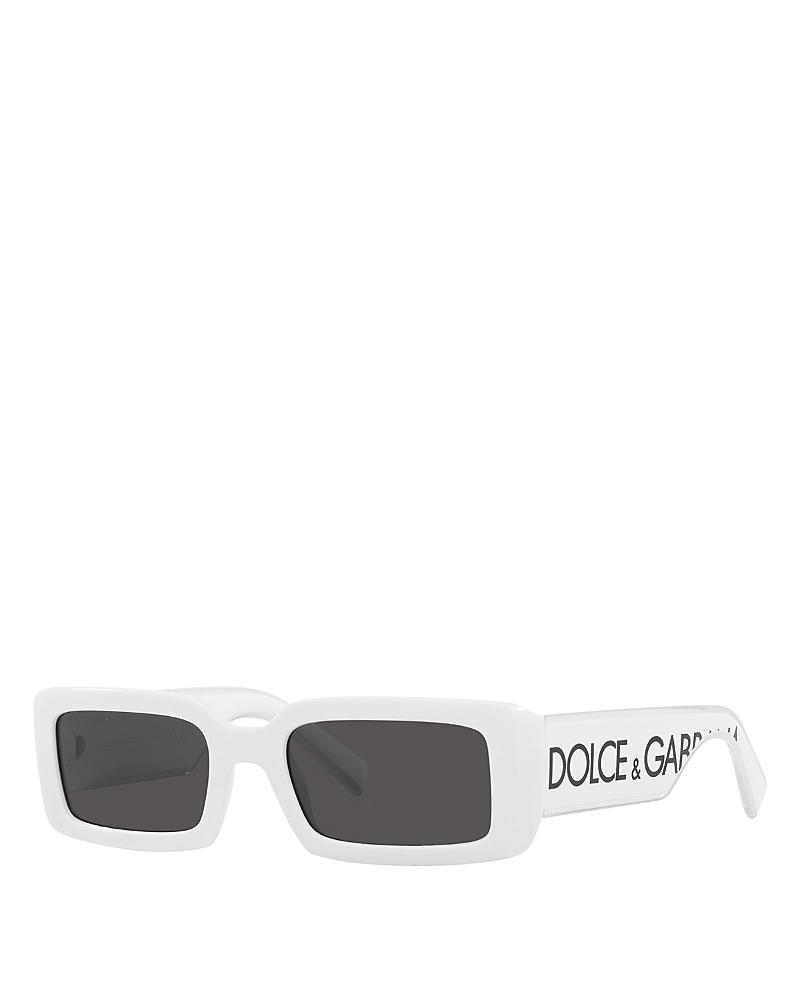 Dolce & Gabbana Rectangle Sunglasses, 53mm Product Image