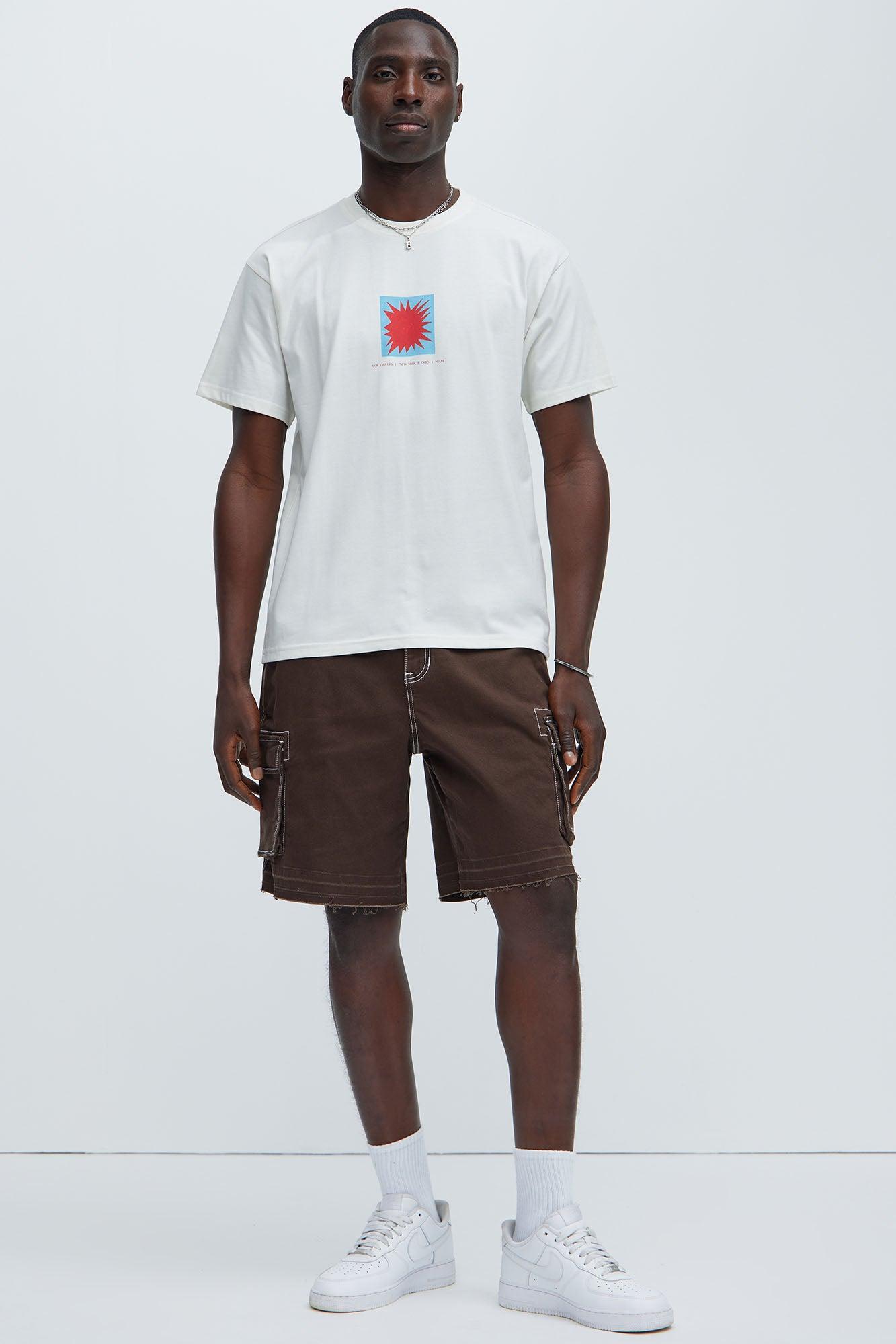 Go With Your Heart Short Sleeve Tee - Off White Product Image