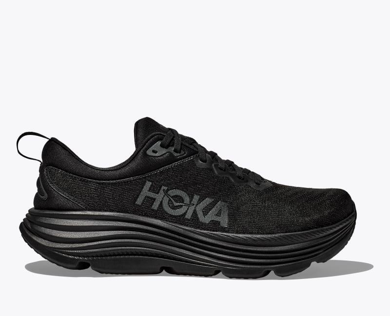 HOKA Womens Gaviota 5 Shoes in Sea Ice/Pink Twilight, Size 10 W Product Image