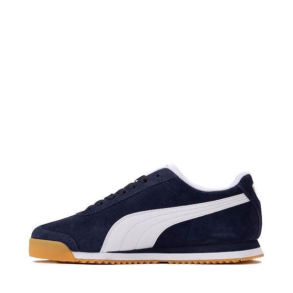 Mens PUMA Roma Athletic Shoe - New / White Product Image