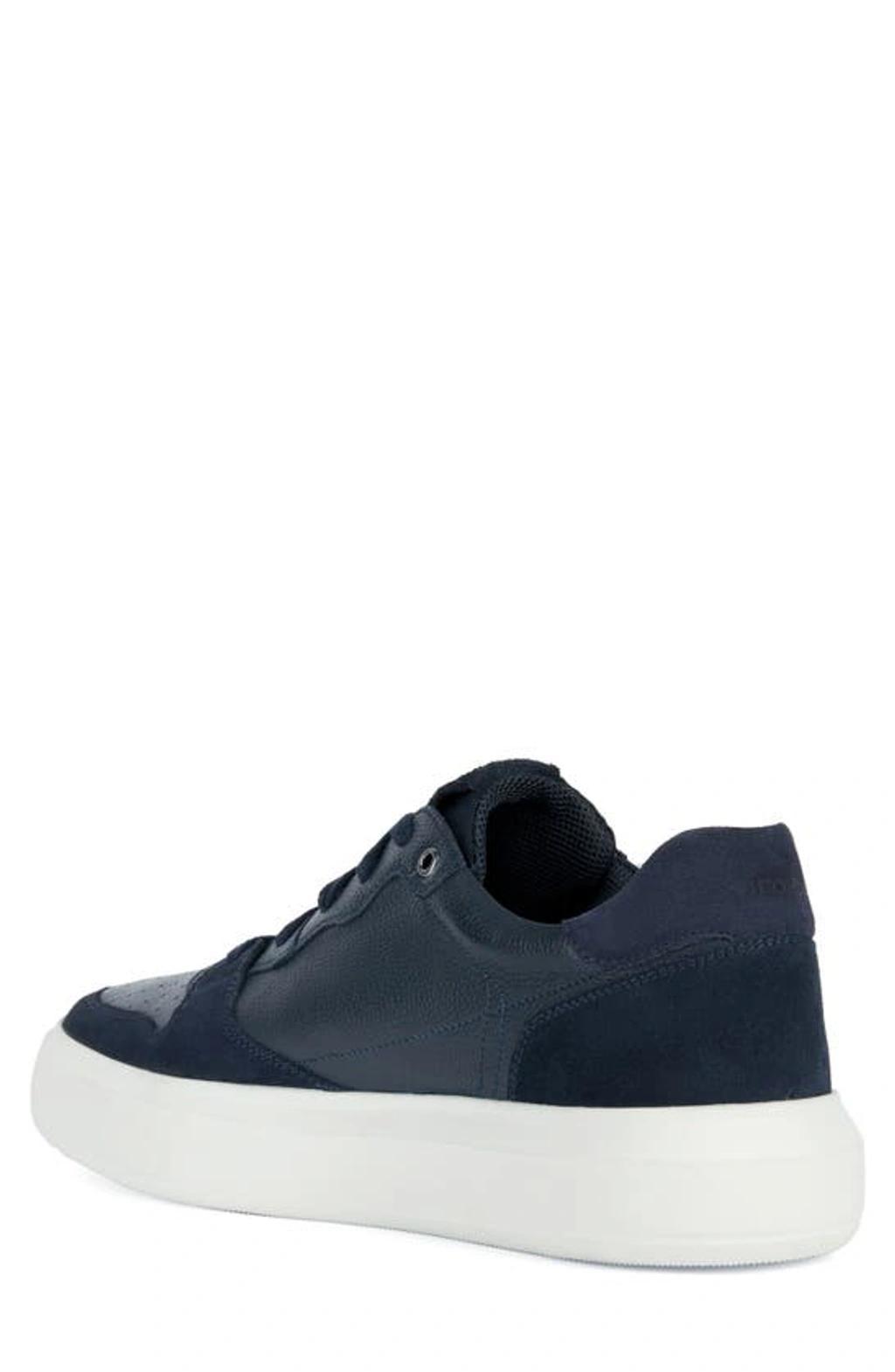 GEOX Men's Deivan Lace Up Sneakers In Navy Product Image