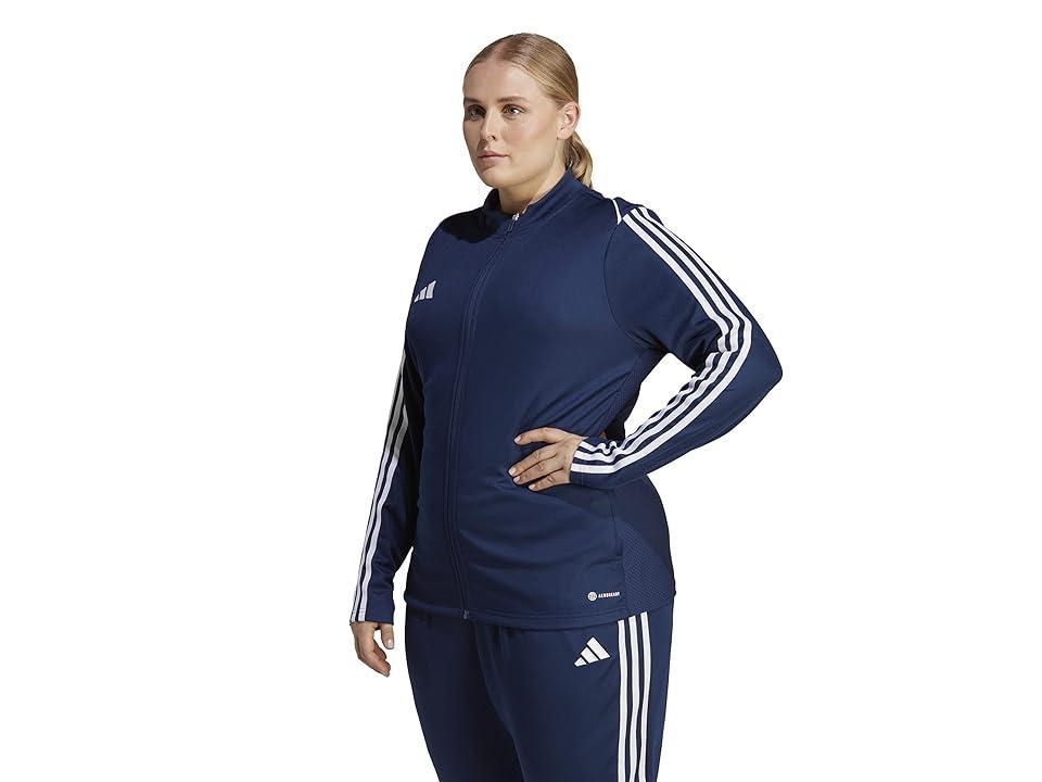 adidas Plus Size Tiro 23 League Training Jacket Women's Clothing Product Image