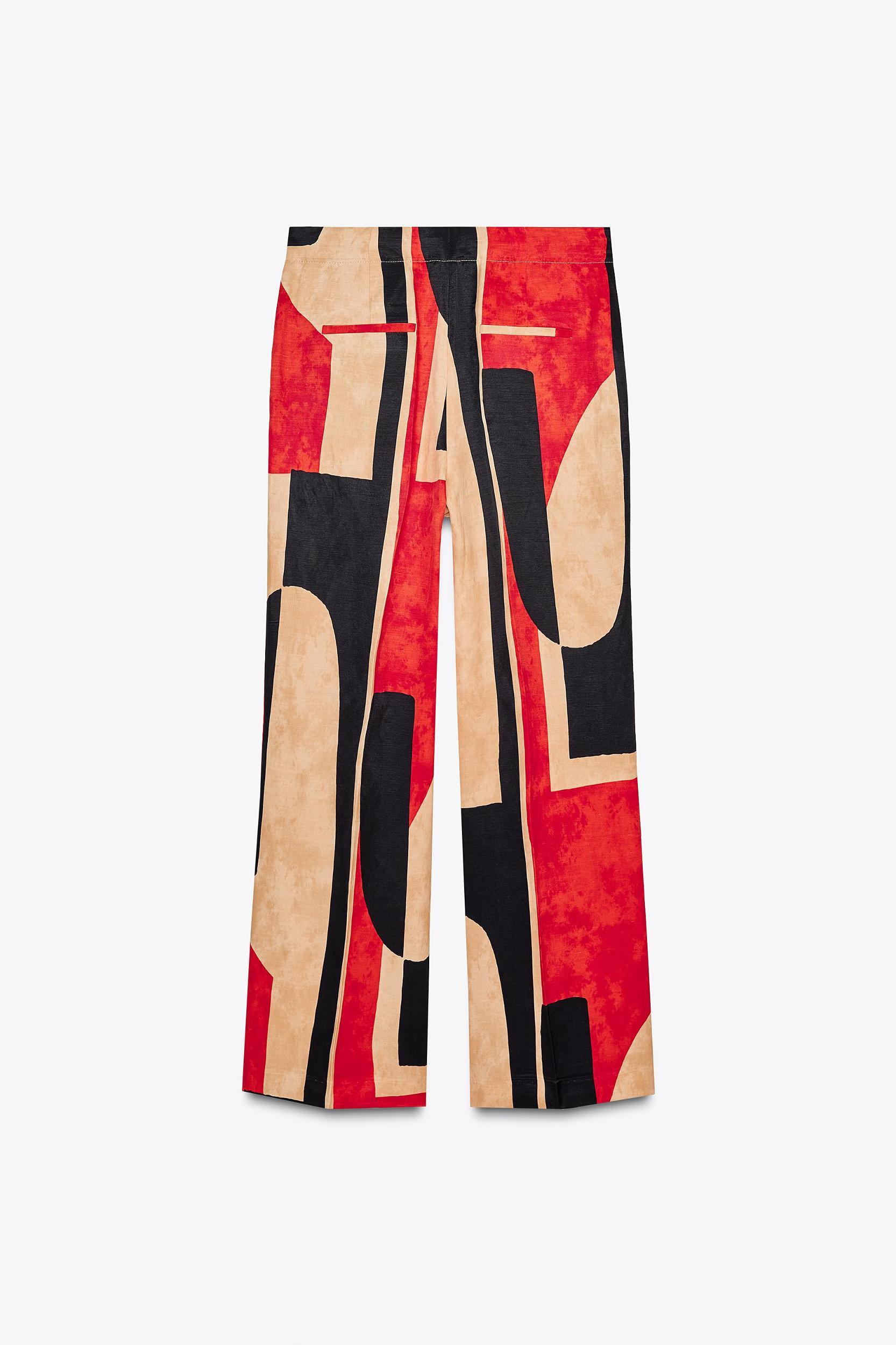 ZW COLLECTION PRINTED PANTS Product Image