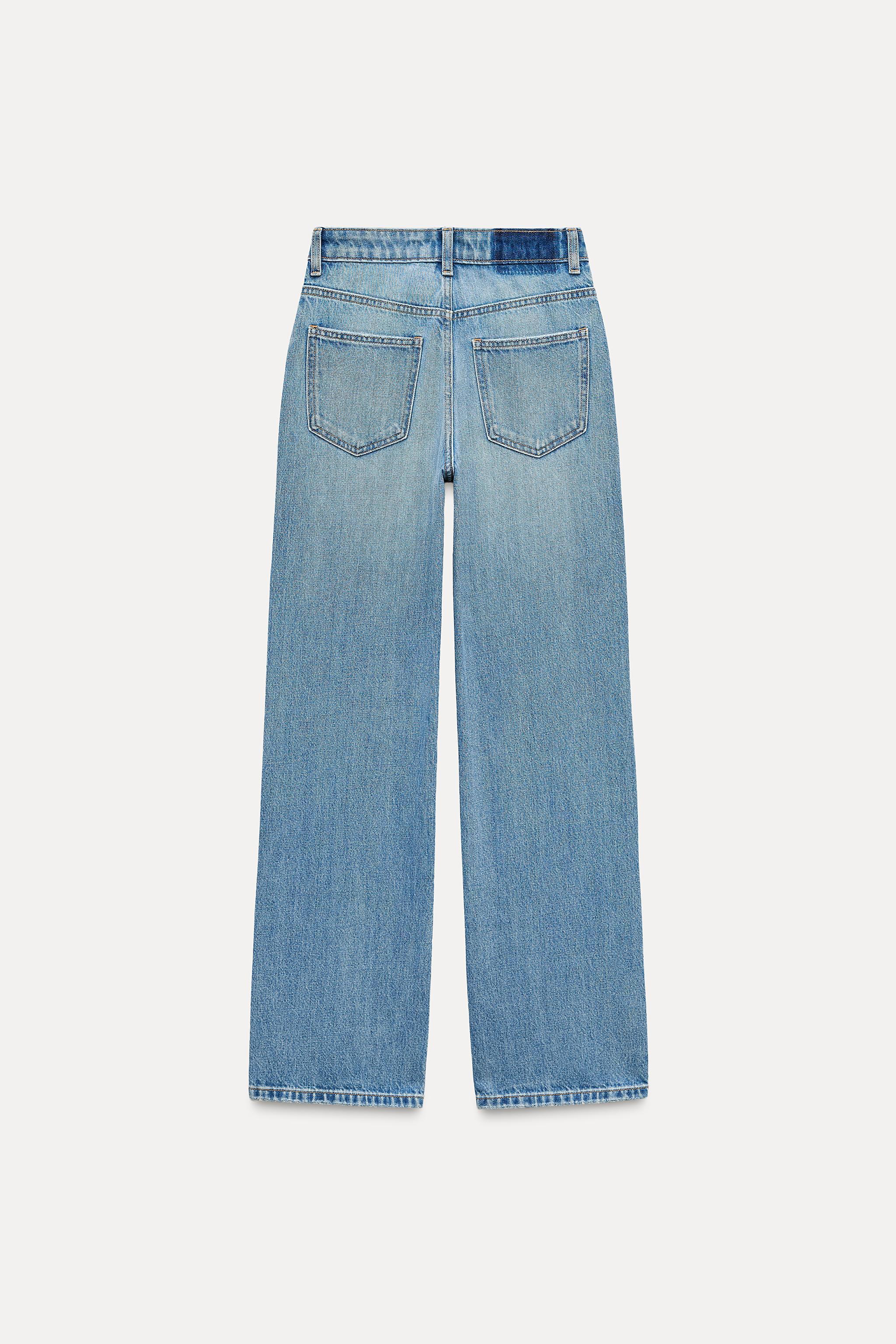 STRAIGHT LEG LONG LENGTH Z1975 JEANS WITH A HIGH WAIST Product Image