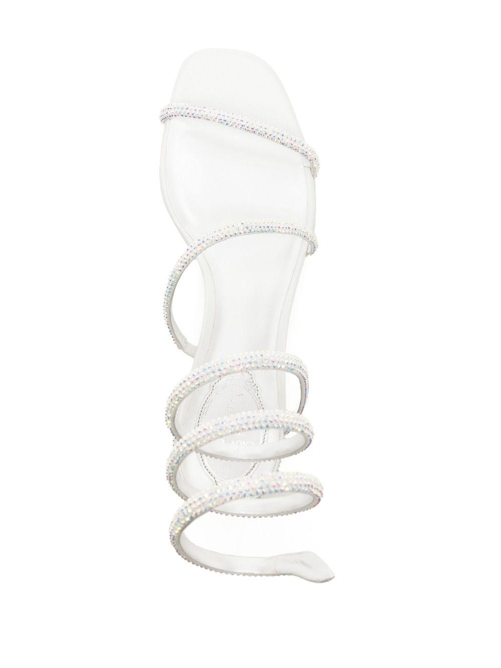 crystal embellished strappy sandals Product Image