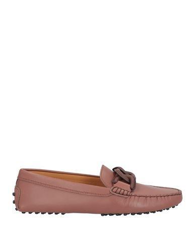 TOD'S Kate Gommino Leather Loafer In Pink Product Image