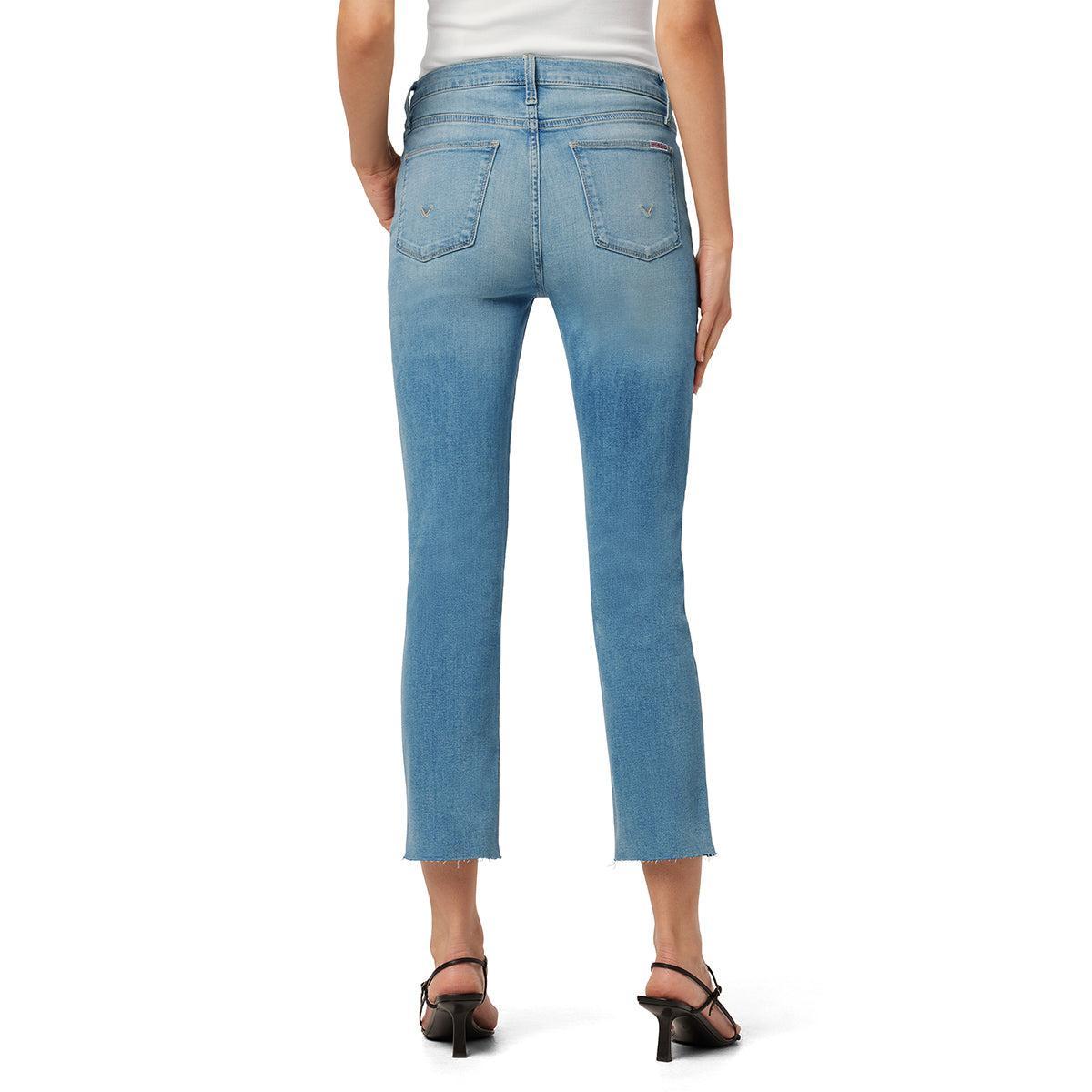 Hudson Women's Blair High Rise Straight Crop Jeans Product Image