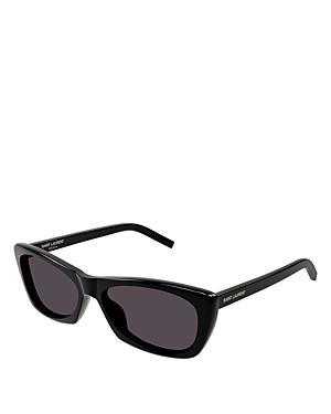 Saint Laurent Rectangular Cat Eye Sunglasses, 58mm Product Image