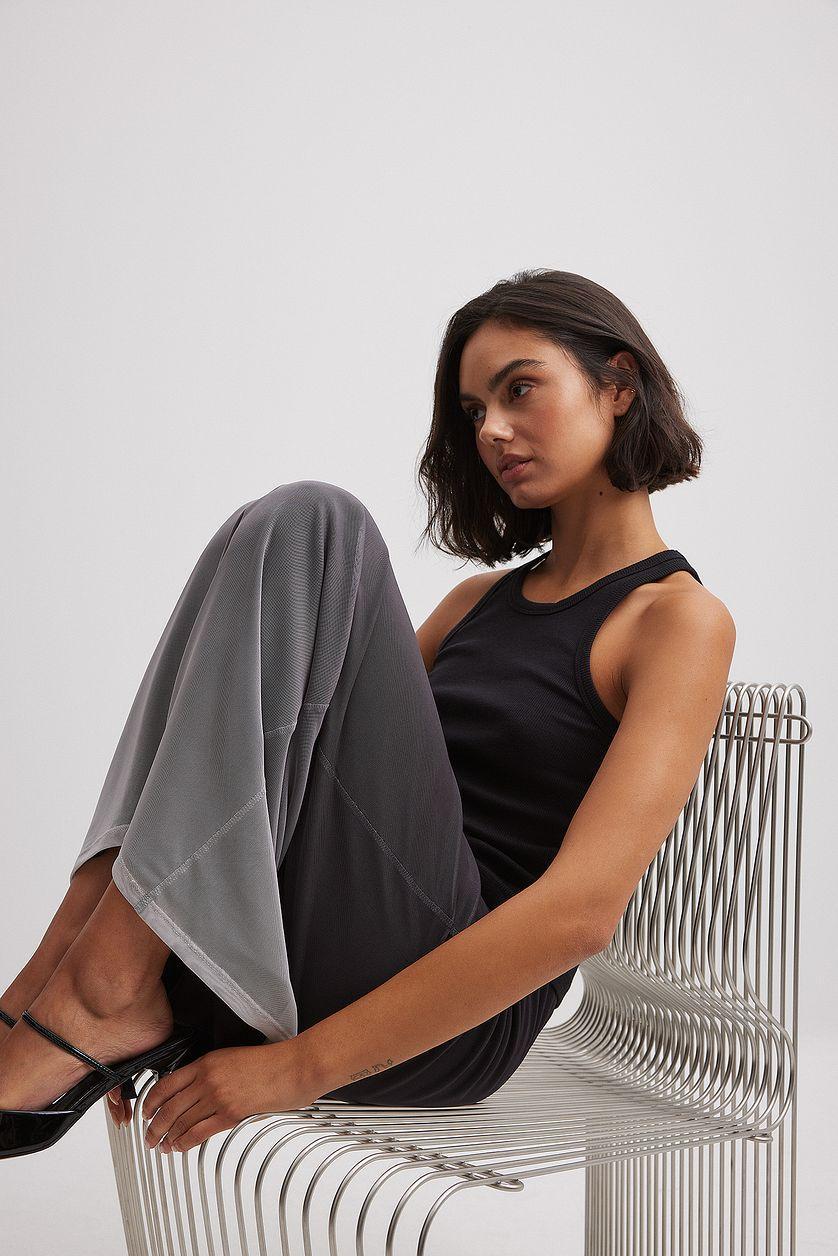 Mesh Low Waist Maxi Skirt Product Image