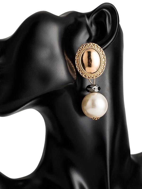 Geometric Drop Earrings Product Image