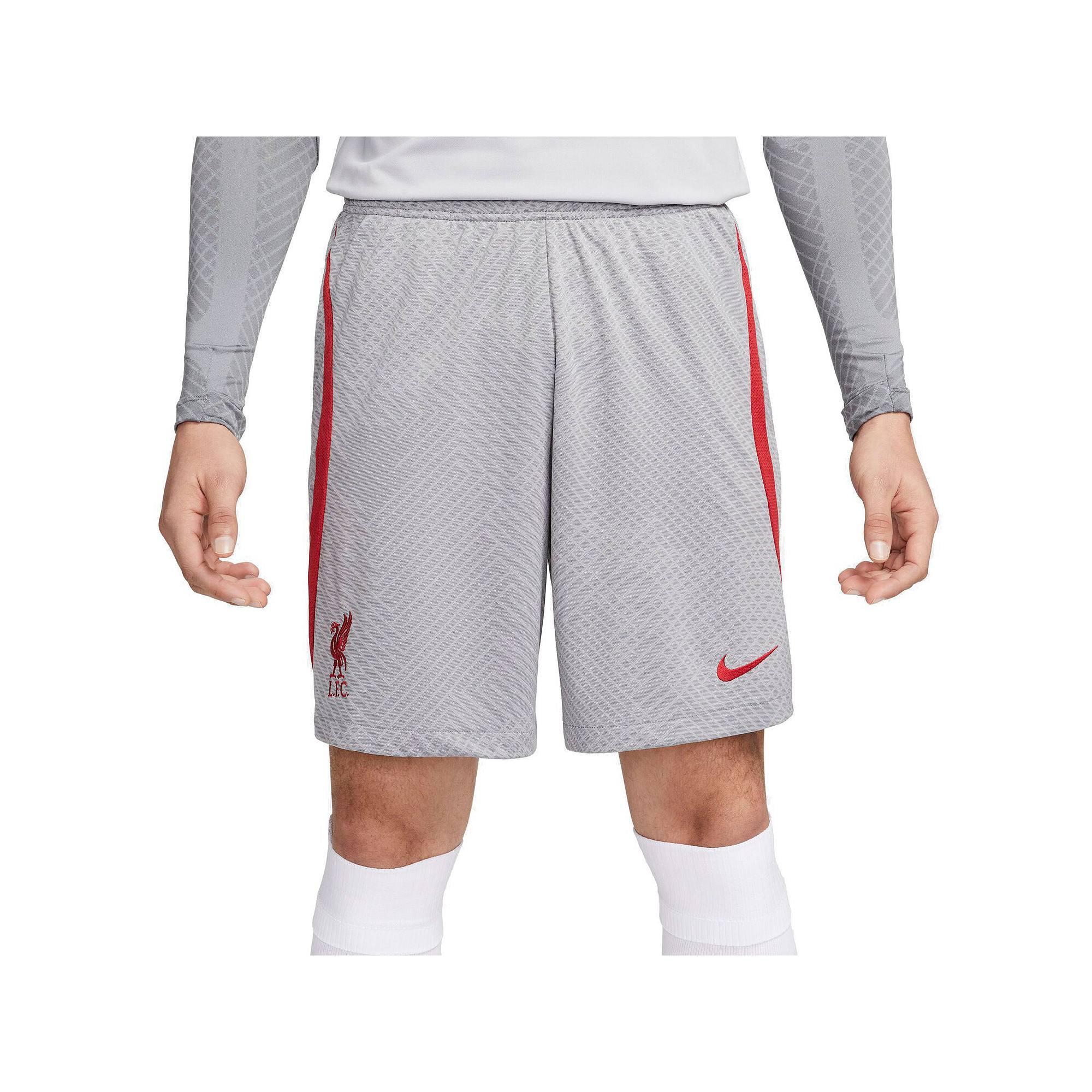 Men's Nike Gray Liverpool Strike Performance Shorts, Size: Small, Lvp Grey Product Image