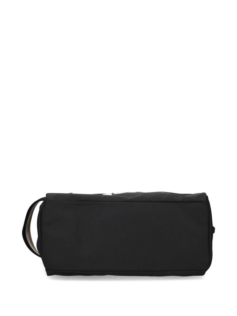 HUGO BOSS Logo-print Wash Bag In Black 001 Product Image