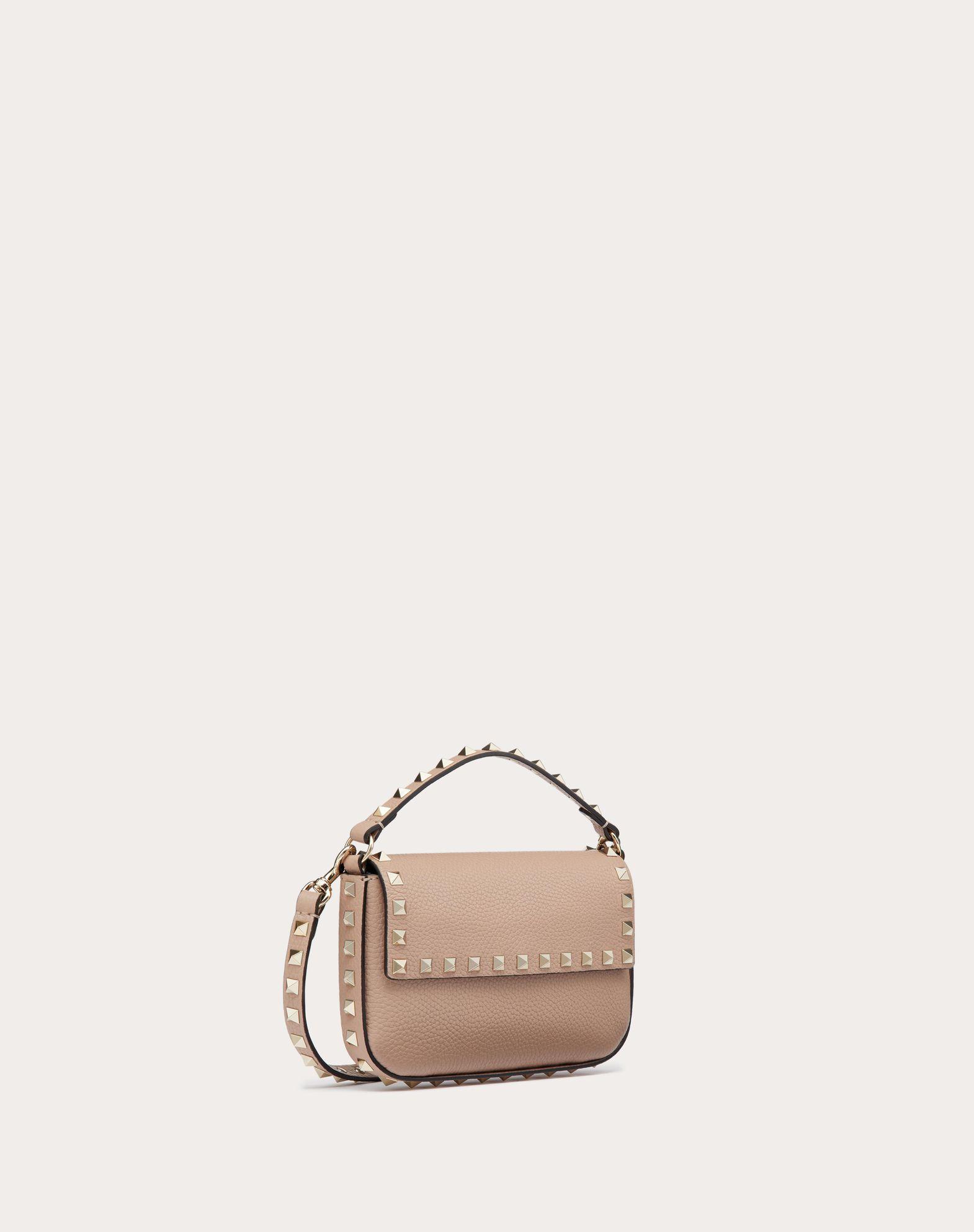 Rockstud Grainy Calfskin Pouch Product Image