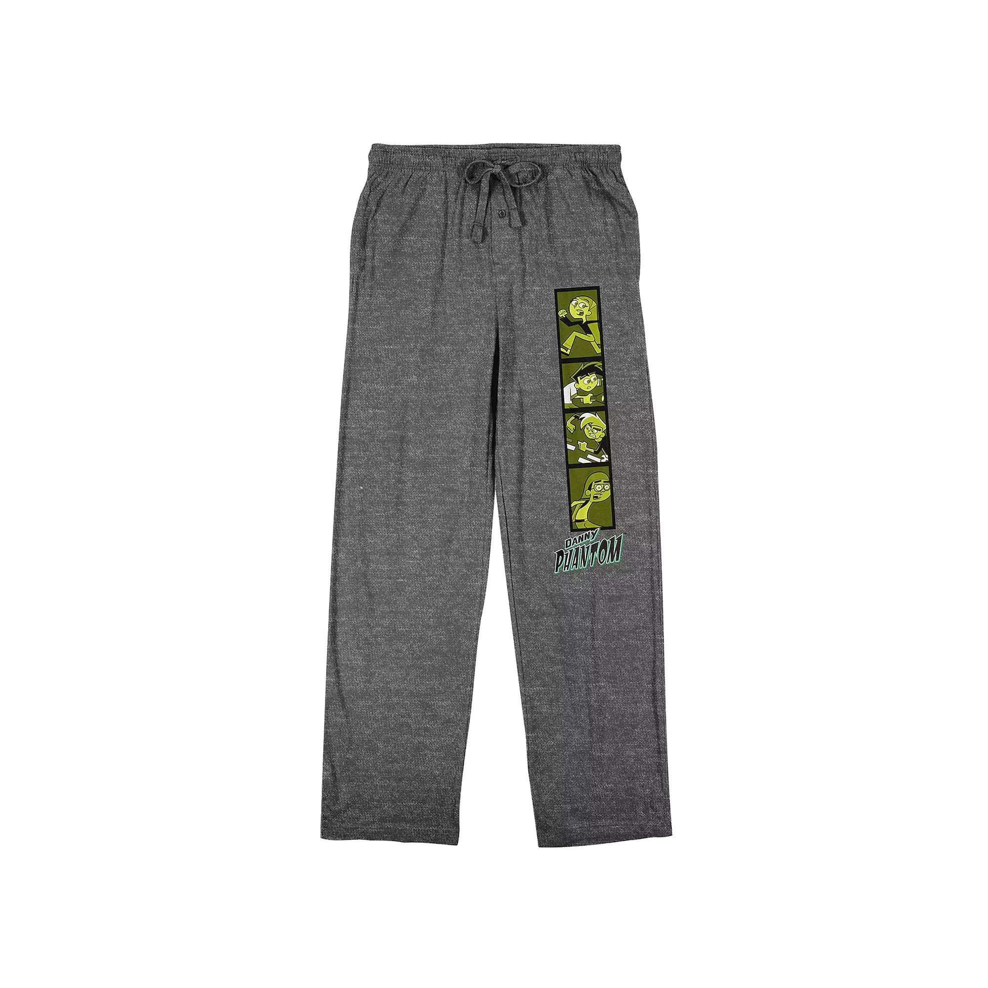 Men's Danny Phantom Ghost Sleep Pants, Size: Medium, Gray Product Image