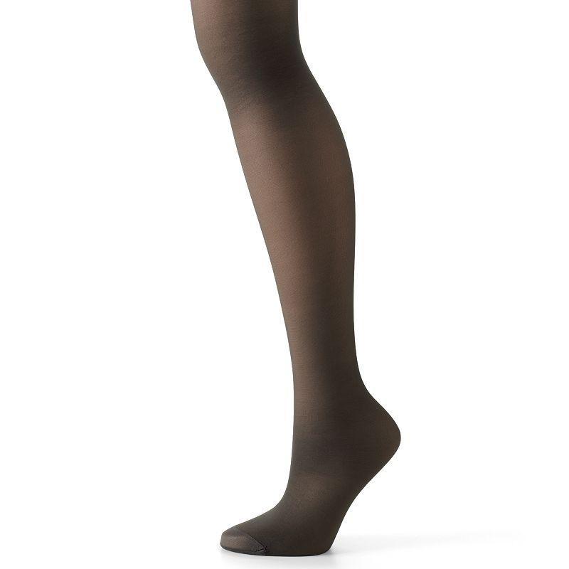 Hanes Alive Full Support Pantyhose with Control Top, Reinforced Toe Little Color F Womens Product Image