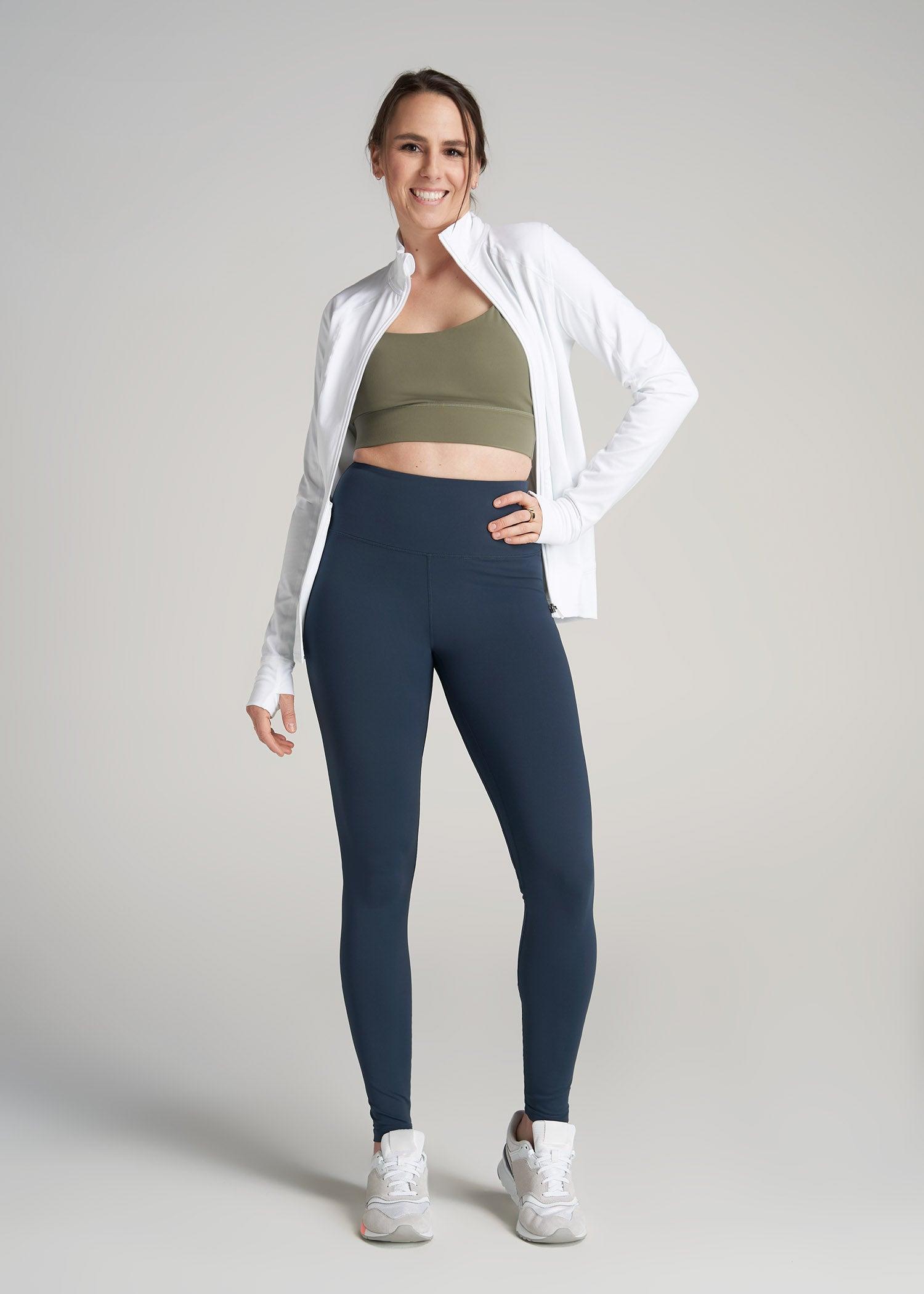 Balance High-Rise Leggings for Tall Women in Bright Navy Female Product Image