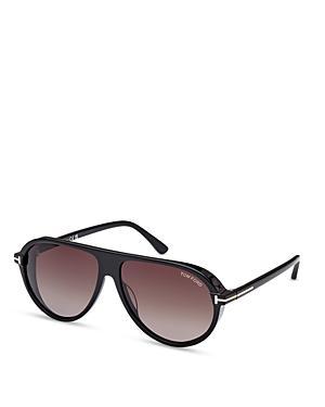 Men's EZ0243M Metal Rectangle Sunglasses Product Image