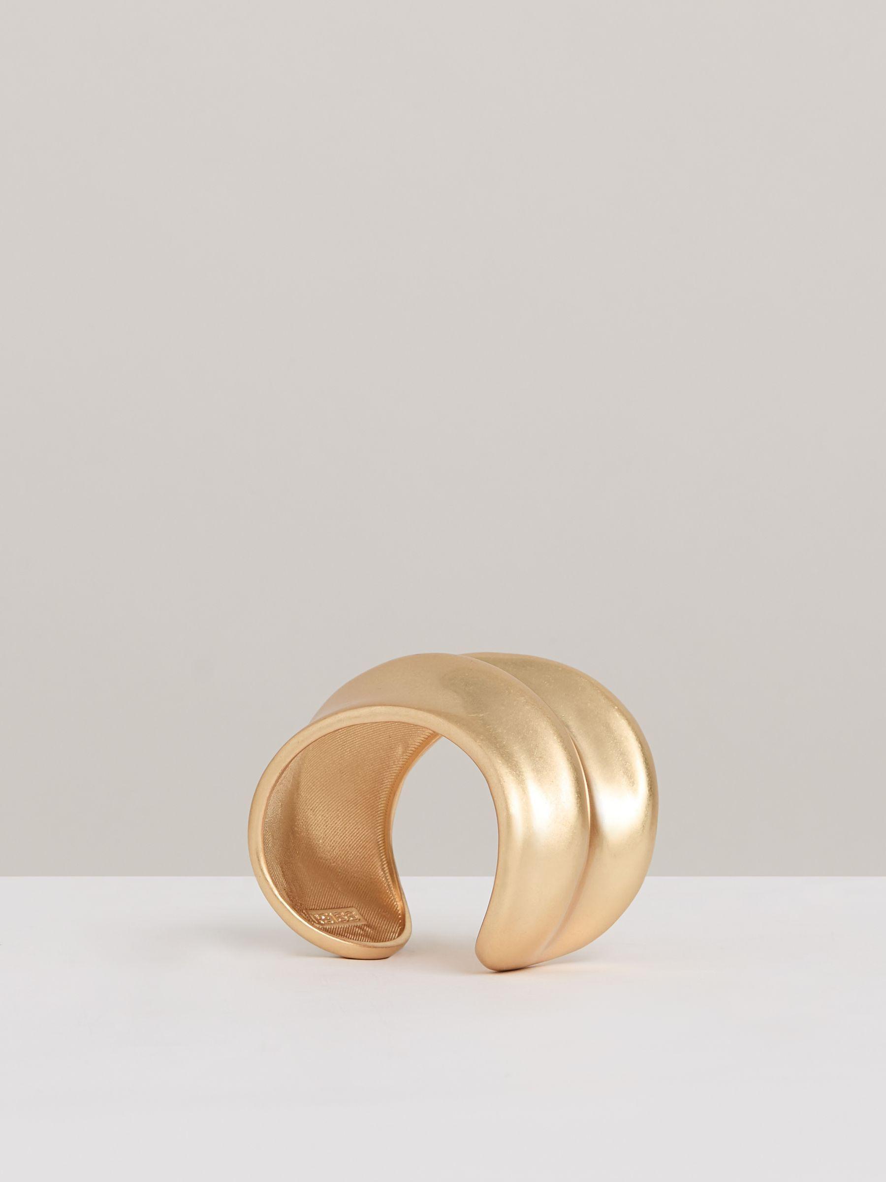 Sculptural Cuff in Gold Tone Product Image