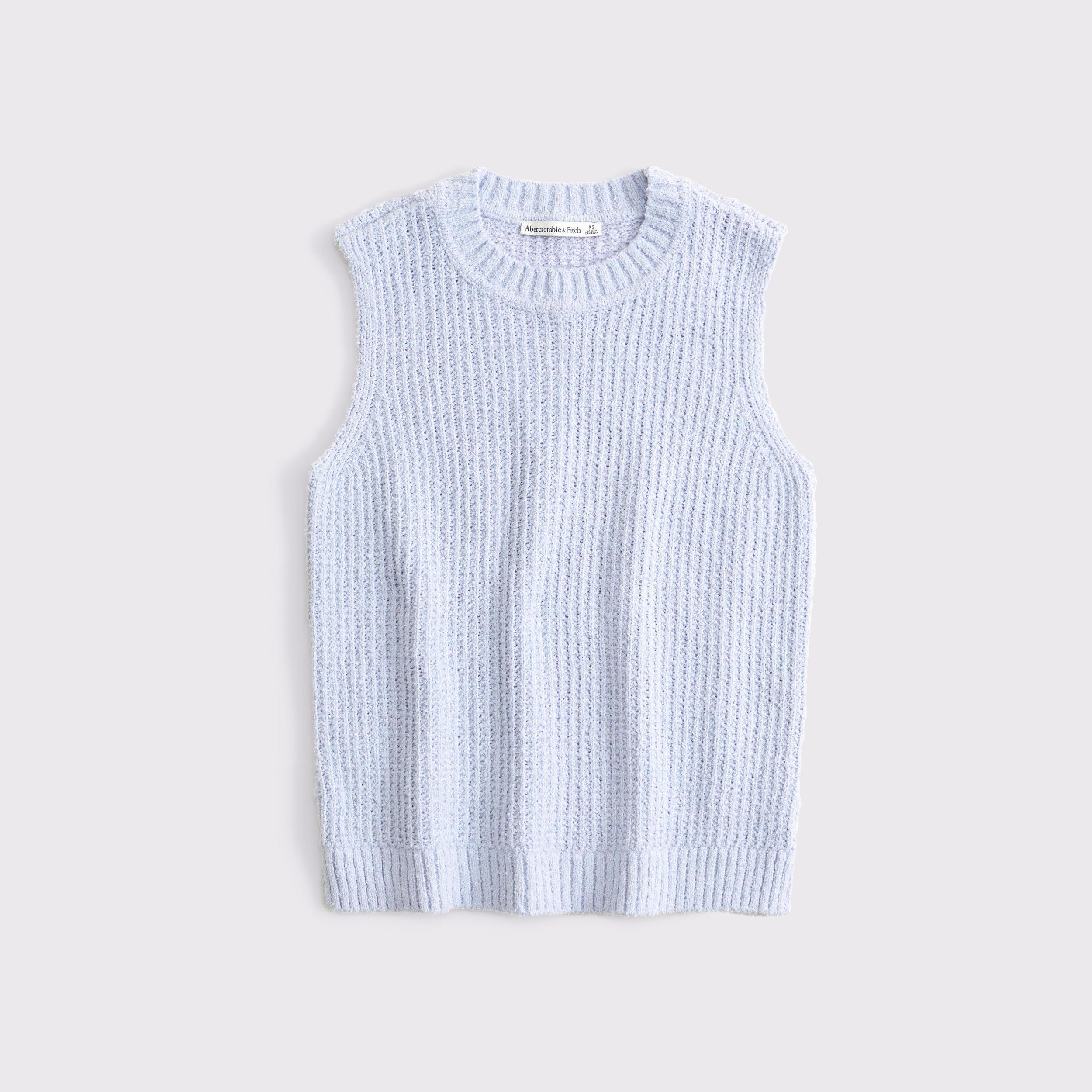 Textural Crew Sweater Shell Tank Product Image