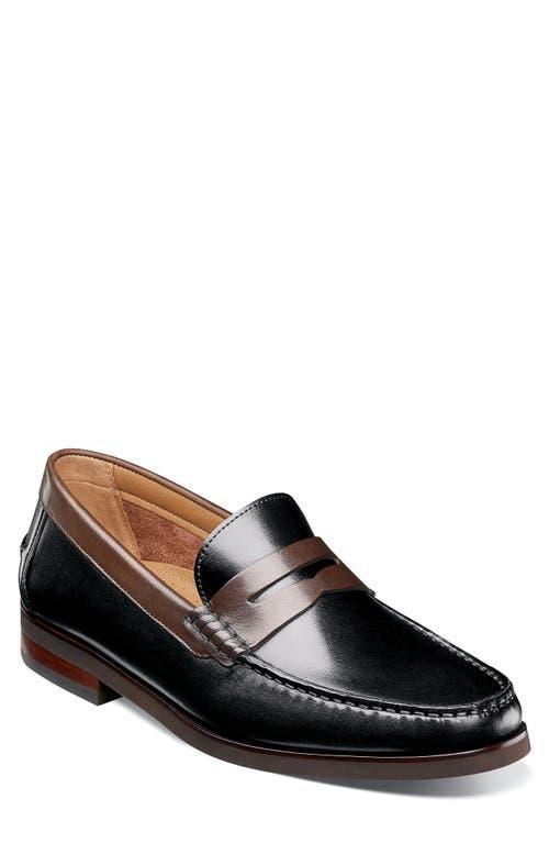 Florsheim Berkley Flex Penny Loafer Brown) Men's Shoes Product Image