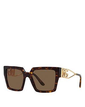 Dolce & Gabbana DG4446B Square Sunglasses, 53mm Product Image