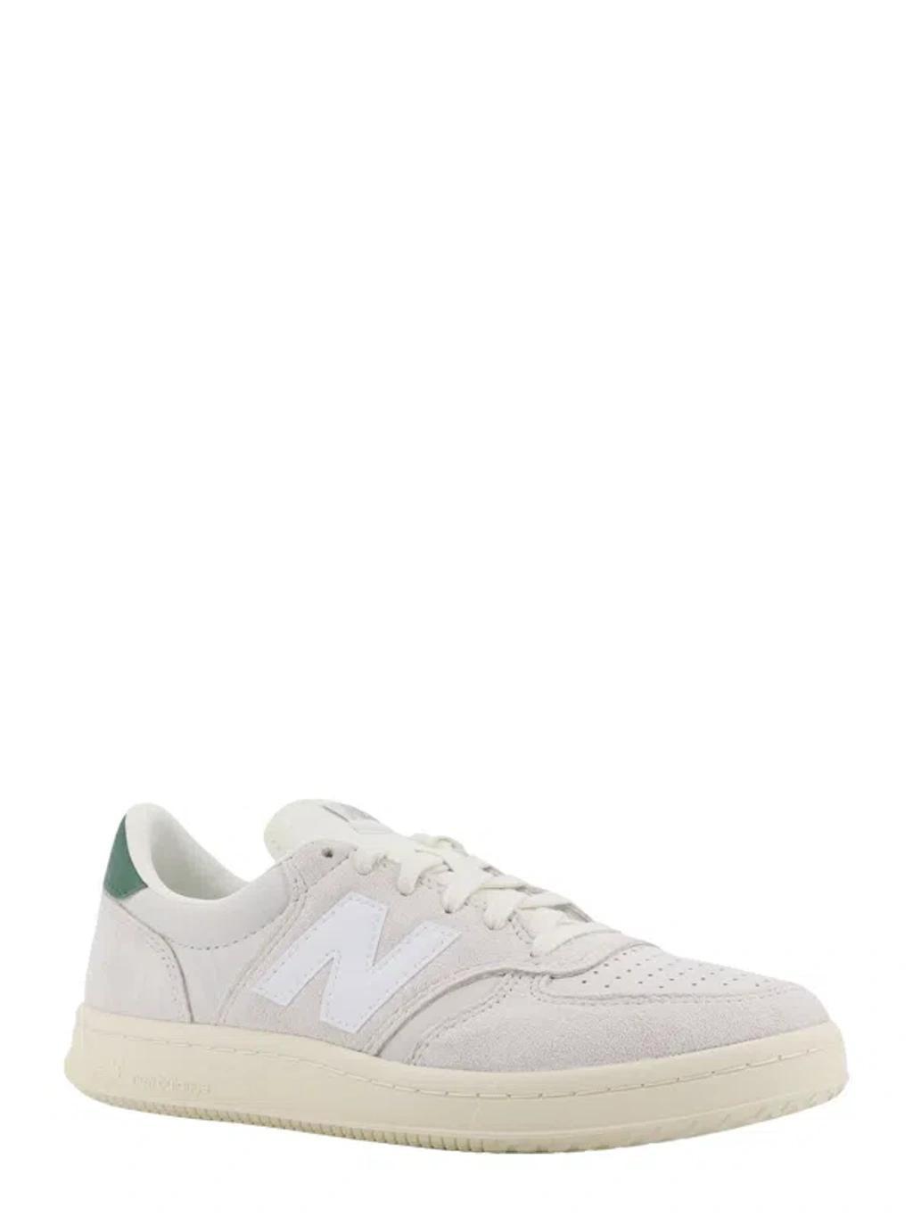 NEW BALANCE Suede And Leather Sneakers In Beige Product Image