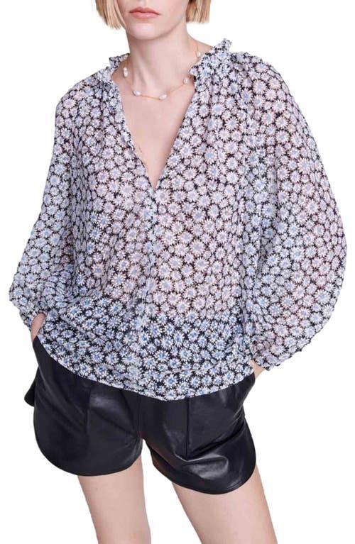 Womens Floral Blouse Product Image