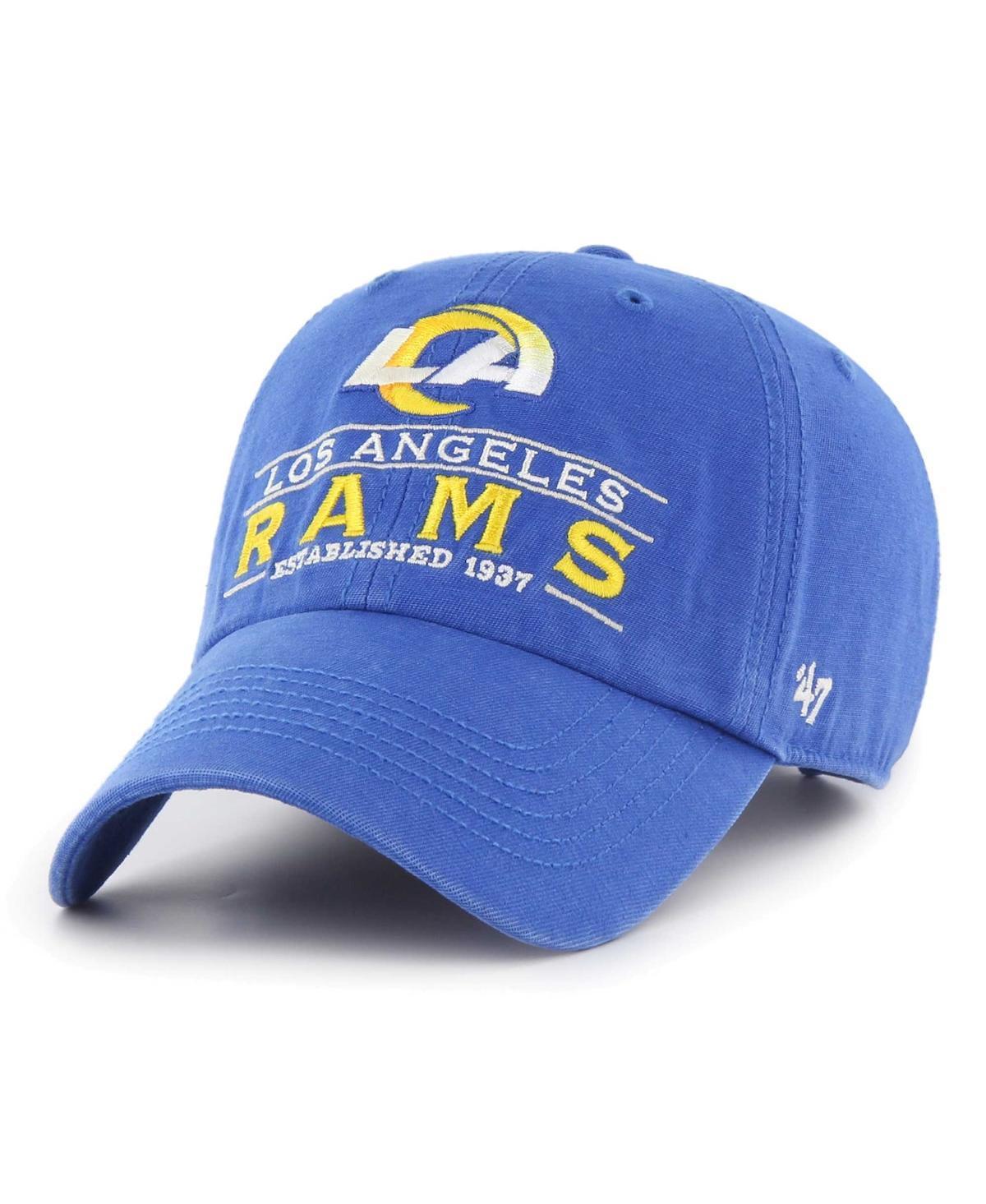 Mens 47 Royal Los Angeles Rams Vernon Clean UpAdjustable Hat Product Image