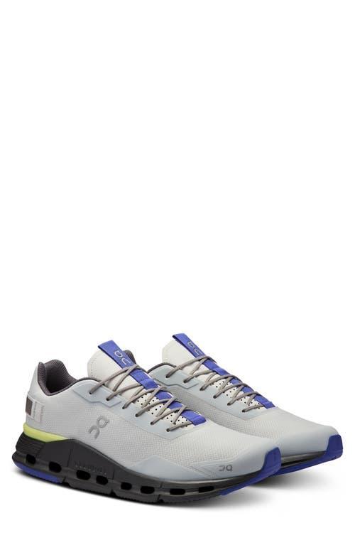 On Mens On Cloudnova Form - Mens Running Shoes Grey/Yellow Product Image