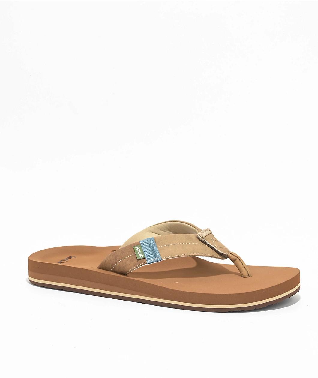 Sanuk Ziggy Switchfit Tan Sandals Product Image