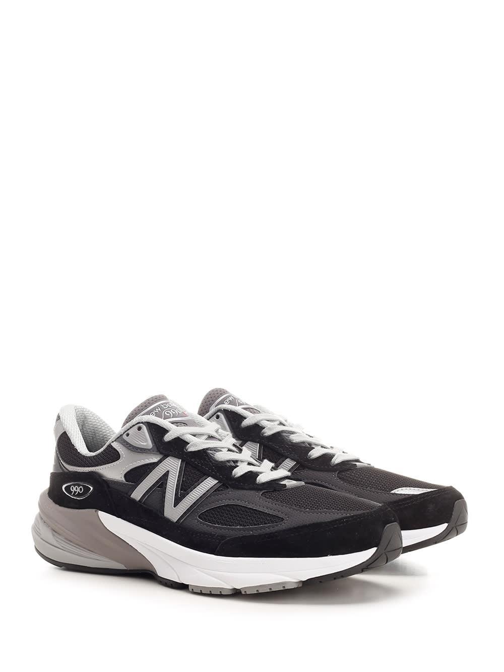 NEW BALANCE Printed Suede Mesh Sneakers With Cushioned Sole In White Product Image