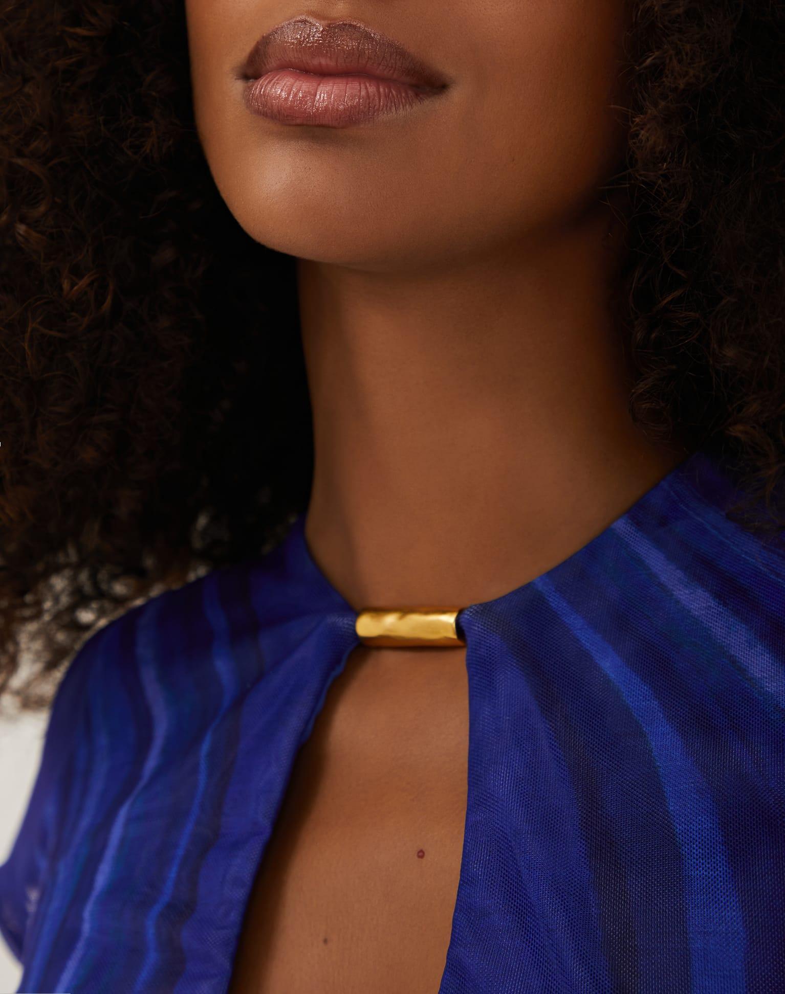 Anaya Midi Dress - Gemstone Product Image