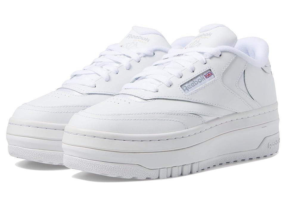 Reebok Womens Club C Extra Platform Low Top Sneakers Product Image