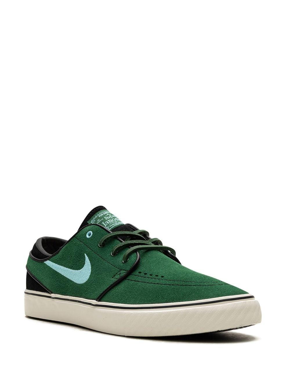 Sb Janoski+ "gorge Green" Sneakers In 300 Gorge Green/black-aqua Product Image